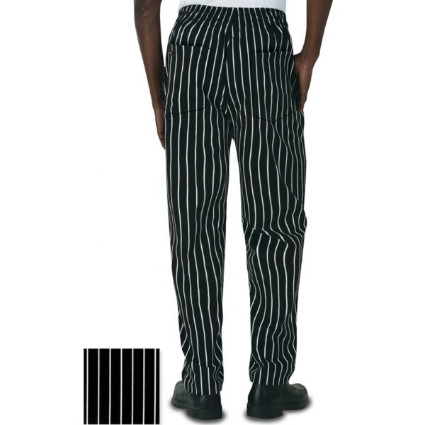 Pantalon Chef Rayas posterior