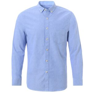 Camisa Oxford Manga Larga